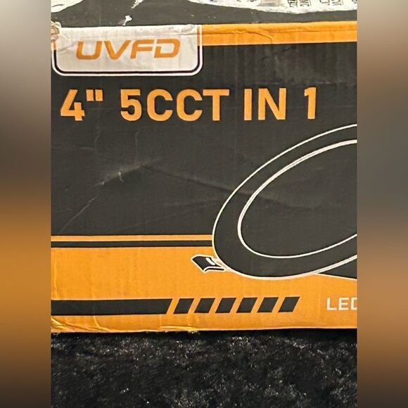 UVFD 12 Pack 6 Inch 5CCT Ultra-Thin LED Recessed Ceiling Light – New in Box** - Picture 5 of 12